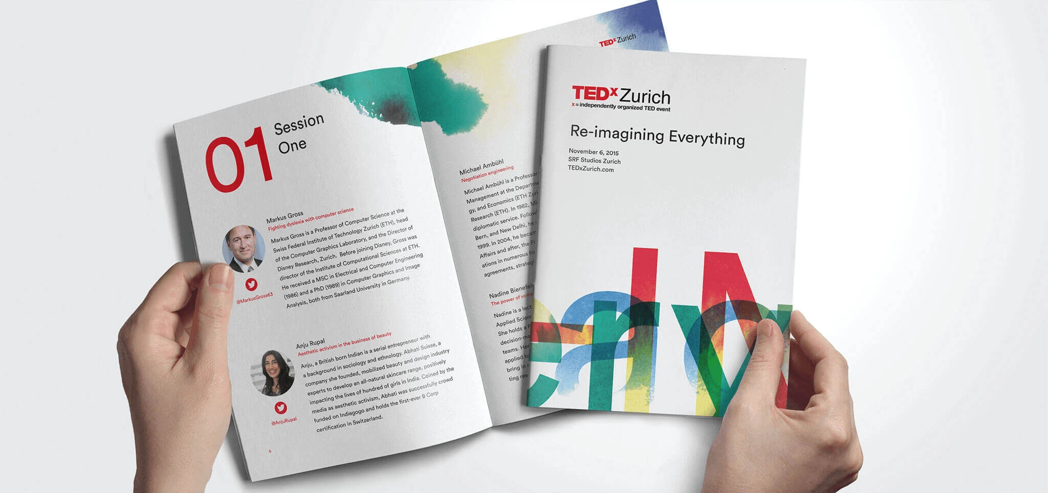TEDxZurich 2015 Brand Work